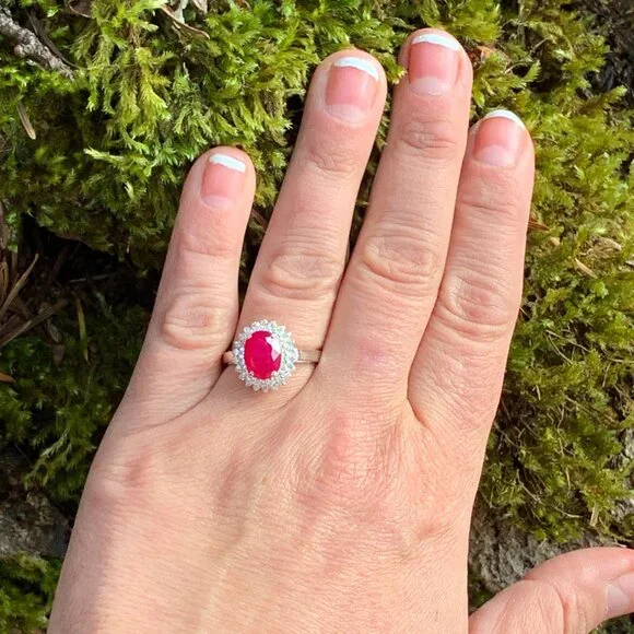 Ruby & Diamond Ring